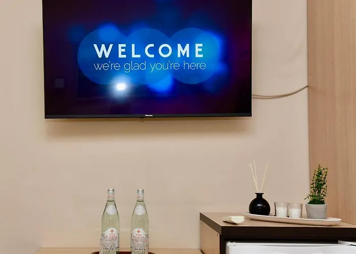 酒店 森特鲁姆酒店 地拉那